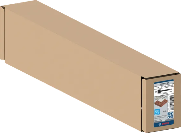 „Bosch PRO SDS max-4C“ kastuviniai kaltai 50 × 400 mm, 5 vnt.