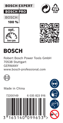 „Bosch PRO Wood“ grąžtas 16 × 340 × 400 mm.