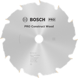 „Bosch PRO Construct Wood“ 190 mm diskinis pjūklo diskas.