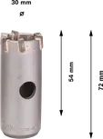 „Bosch PRO SDS plus-5“ gręžimo karūna, 30 mm, su 6 dantimis.