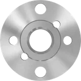 „Bosch PRO“ šlifavimo padas, apvali veržlė M14, skirtas 115–125 mm skersmens pjovimo diskams.