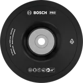 „Bosch PRO“ minkštas šlifavimo padas, 180 mm, kampiniams šlifuokliams.