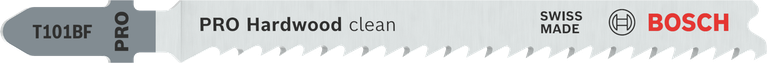 „Bosch PRO Hardwood clean T101BF“ siaurapjūklio ašmenys, šlifuoti dantys.