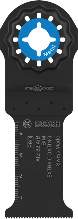 „Bosch PRO AIZ 32 AIB“ daugiafunkcio įrankio peilis metalui pjauti.