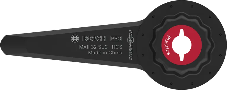 „Bosch PRO MAII 32 SLC“ daugiafunkcio įrankio ašmenys plastikui pjauti.