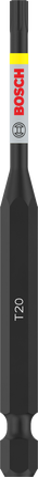 „Bosch PRO Torx“ smūginis antgalis T20, 90 mm, skirtas varžtams sukti.