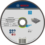 „Bosch PRO“ nerūdijančio plieno pjovimo diskas, 180 mm, skirtas nerūdijančiam plienui.