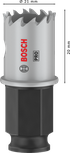 „Bosch PRO“ lakštinio metalo PC Plus skylių pjūklas, 21 mm skersmens.