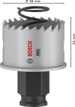 „Bosch PRO“ lakštinio metalo PC Plus skylių pjūklas, 38 mm skersmens.