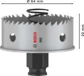 „Bosch PRO“ lakštinio metalo PC Plus skylių pjūklas, 64 mm skersmens.
