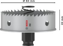 „Bosch PRO“ lakštinio metalo PC Plus skylių pjūklas, 83 mm.