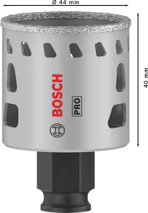 „Bosch PRO Tile PC Plus“ skylių pjūklas, 44 mm, skirtas plytelių pjovimui.