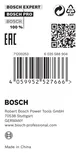 Bosch redukcinis žiedas 20 x 0,8 x 15,875 mm.