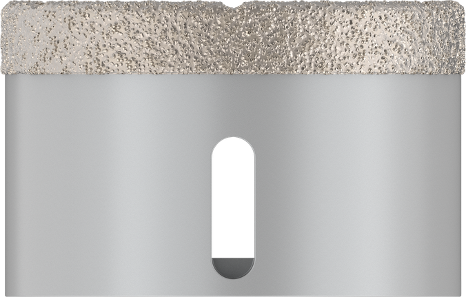 „Bosch PRO“ keraminis sauso pjovimo karūnų pjaustytuvas, 65 x 35 mm, „X-Lock“.