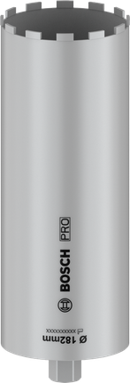 „Bosch PRO“ šlapio gręžimo šerdis, 182 mm, mūro gręžimui.