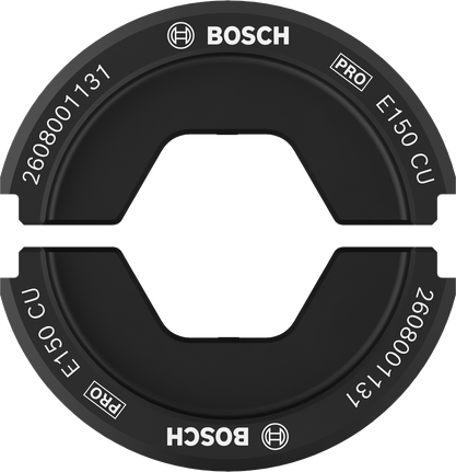„Bosch PRO“ užspaudimo matrica E150 CU 150 mm² variui.