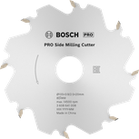 „Bosch PRO“ šoninis frezavimo įrankis, 105 mm, 8 dantys.