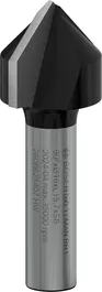 „Bosch PRO“ frezos antgalis V formos grioveliais, 90°, 16 mm, skirtas tiksliam griovelių pjovimui.
