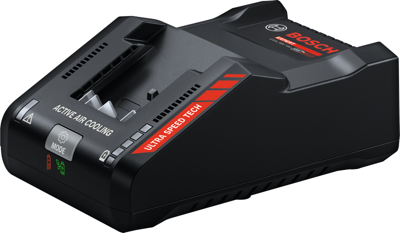 „Bosch EXAL18V-160“ įkroviklis su itin greitu įkrovimu.