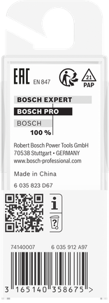 „Bosch PRO“ frezos antgalis V formos grioveliu 60° Ø11,8 mm.