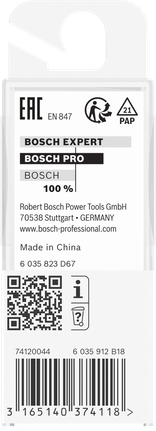 „Bosch PRO“ tiesus frezos antgalis 3,2 × 7,7 mm.