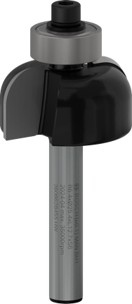 „Bosch PRO“ frezos antgalio dangtelis R 6,4, kotas 6 mm.
