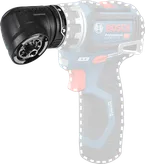 „Bosch GFA 12-W FlexiClick“ kampinis adapteris gręžtuvams.