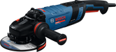 „Bosch EXWS30-180B“ kampinis šlifuoklis su šonine rankena.