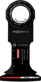 „Bosch EXPERT PAII 52 APIT MultiMax“ įgilinamo pjovimo ašmenys, skirti naudoti su įvairiomis medžiagomis.
