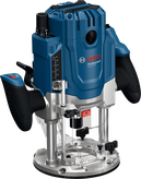 „Bosch GOF 20-12“ freza, tikslus įrankis su dviem rankenomis.