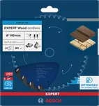 „Bosch EXPERT Wood“ akumuliatoriaus diskinio pjūklo diskas, 140 mm T24.