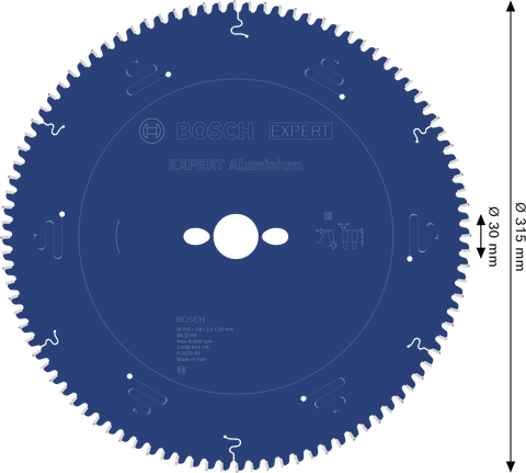 „Bosch EXPERT“ aliuminio diskinis pjūklas, 315 mm, skirtas metalui pjauti.