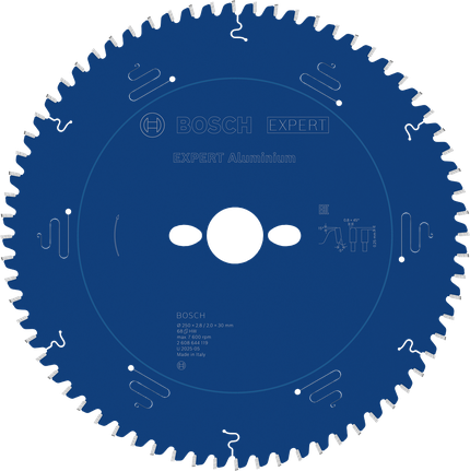 „Bosch EXPERT“ aliuminio diskinio pjūklo diskas T68, 250 mm.