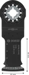 „Bosch“ medienos pjovimo diskas AIZ 32 EPC „Starlock“, 32 x 50 mm.
