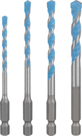 „Bosch EXPERT HEX-9“ daugiafunkcinių statybinių grąžtų rinkinys, 5 vnt.