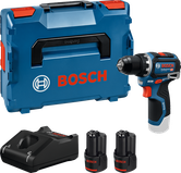 „Bosch“ akumuliatorinių gręžtuvų rinkinys.