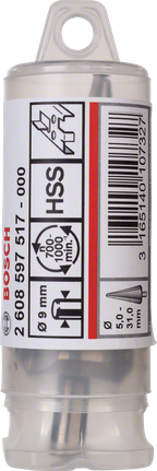 Bosch lokšņu metāla konusa uzgalis 5–31 mm.