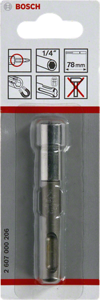 Bosch 78 mm SDS-plus magnētiskais uzgaļu turētājs.