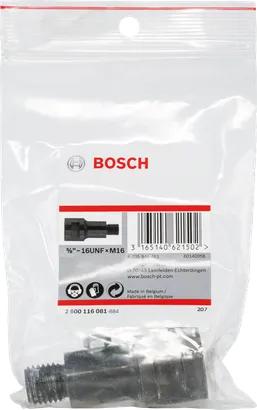 Bosch adapteris 5/8″-16 UNF uz M16.