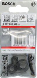 Bosch dziļuma ierobežotāja komplekts koka urbšanai 6/8/10 mm.