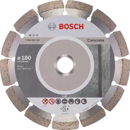 Bosch dimanta griešanas disks standarta betonam, 180 mm.