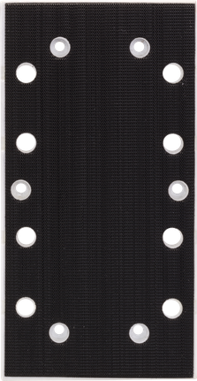 Bosch slīpēšanas plāksne 93x185 mm ar vairākiem caurumiem.