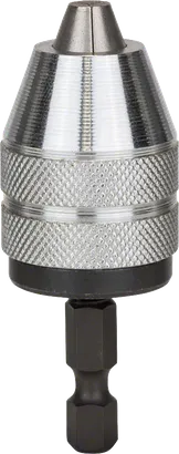 Bosch bezatslēgas urbjpatronas 1–6 mm sešstūra kāta urbjmašīnām.