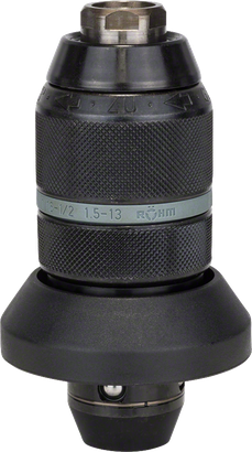 Bosch bezatslēgas urbjpatronas ar SDS adapteri.