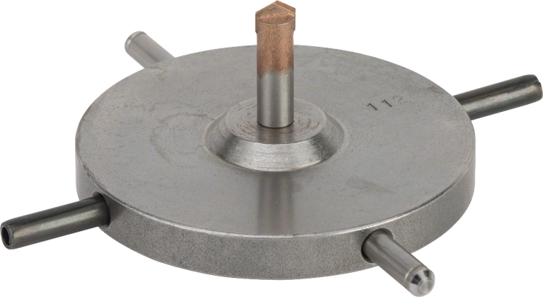 Bosch urbšanas krusts sausās urbšanas kroņurbjiem ar diametru 112 mm.