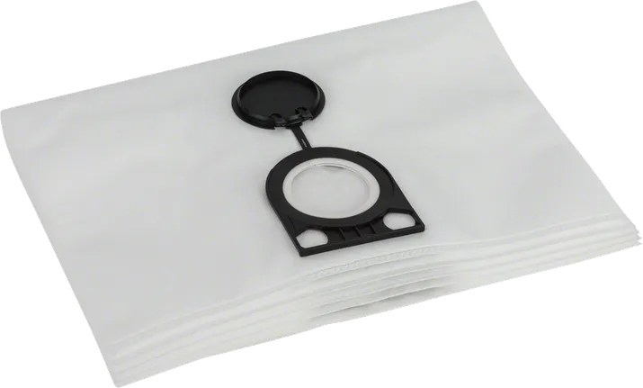 Bosch flīsa filtra maisiņš ar drošu blīvēšanas vāciņu.