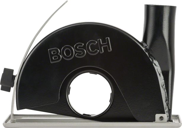 Bosch putekļu nosūkšanas aizsargs profesionālām leņķa slīpmašīnām.