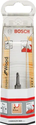 Bosch Expert for Wood 8 mm serdenurbis precīzai frēzēšanai.