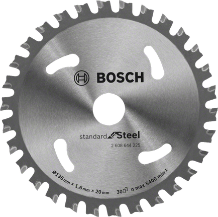Bosch Standard for Steel ripzāģa asmens 136 mm.