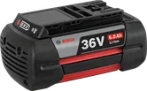 Bosch 36 V litija jonu akumulators.